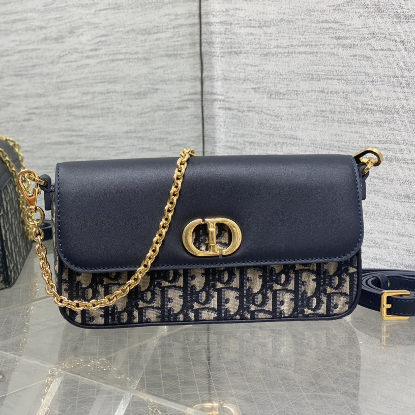 Dior 30 Montaigne Avenue East-West Double Carry Mini Bag - DesignerGu