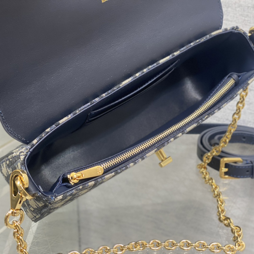 Dior 30 Montaigne Avenue East-West Double Carry Mini Bag - DesignerGu