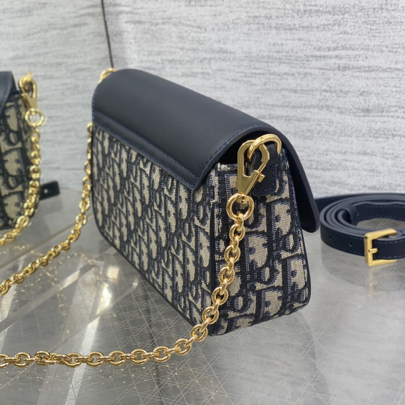 Dior 30 Montaigne Avenue East-West Double Carry Mini Bag - DesignerGu