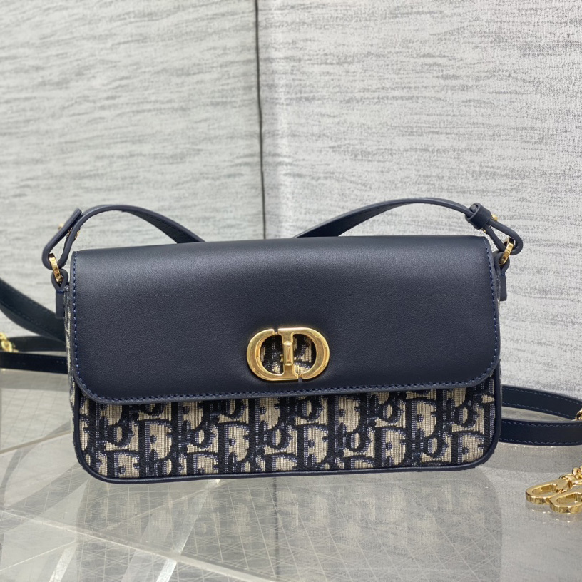 Dior 30 Montaigne Avenue East-West Double Carry Mini Bag - DesignerGu