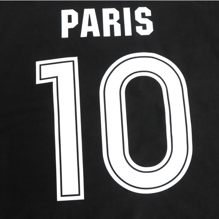 Balenciaga Paris Soccer T-Shirt Oversized In Black - DesignerGu