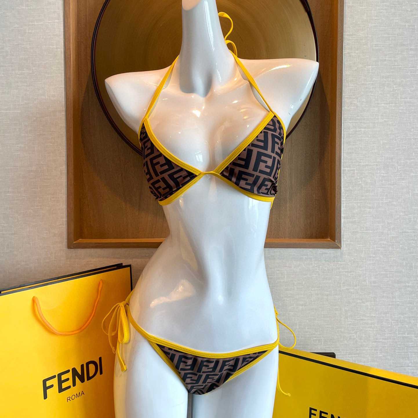 Fendi Two-Piece Swimsuit - DesignerGu