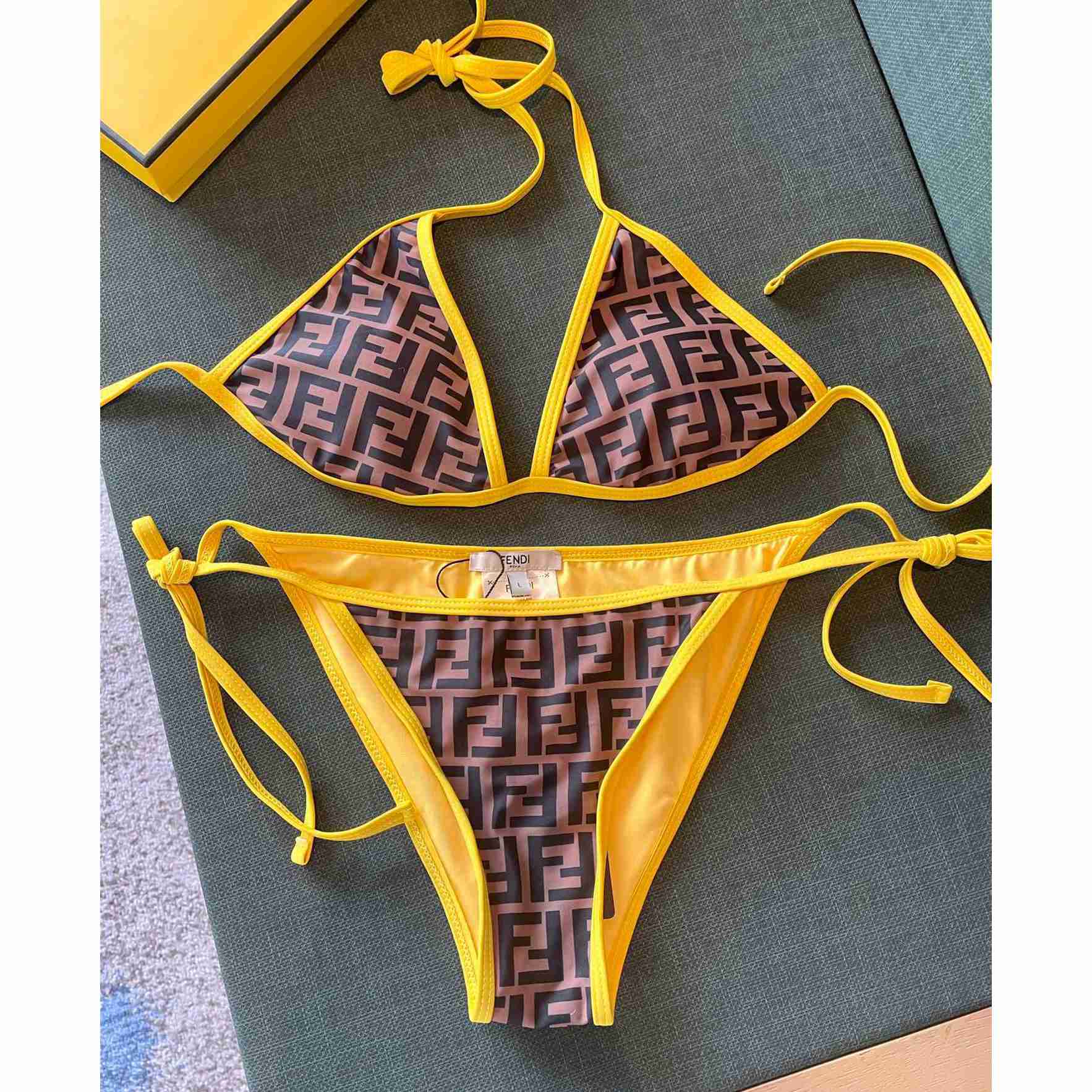 Fendi Two-Piece Swimsuit - DesignerGu