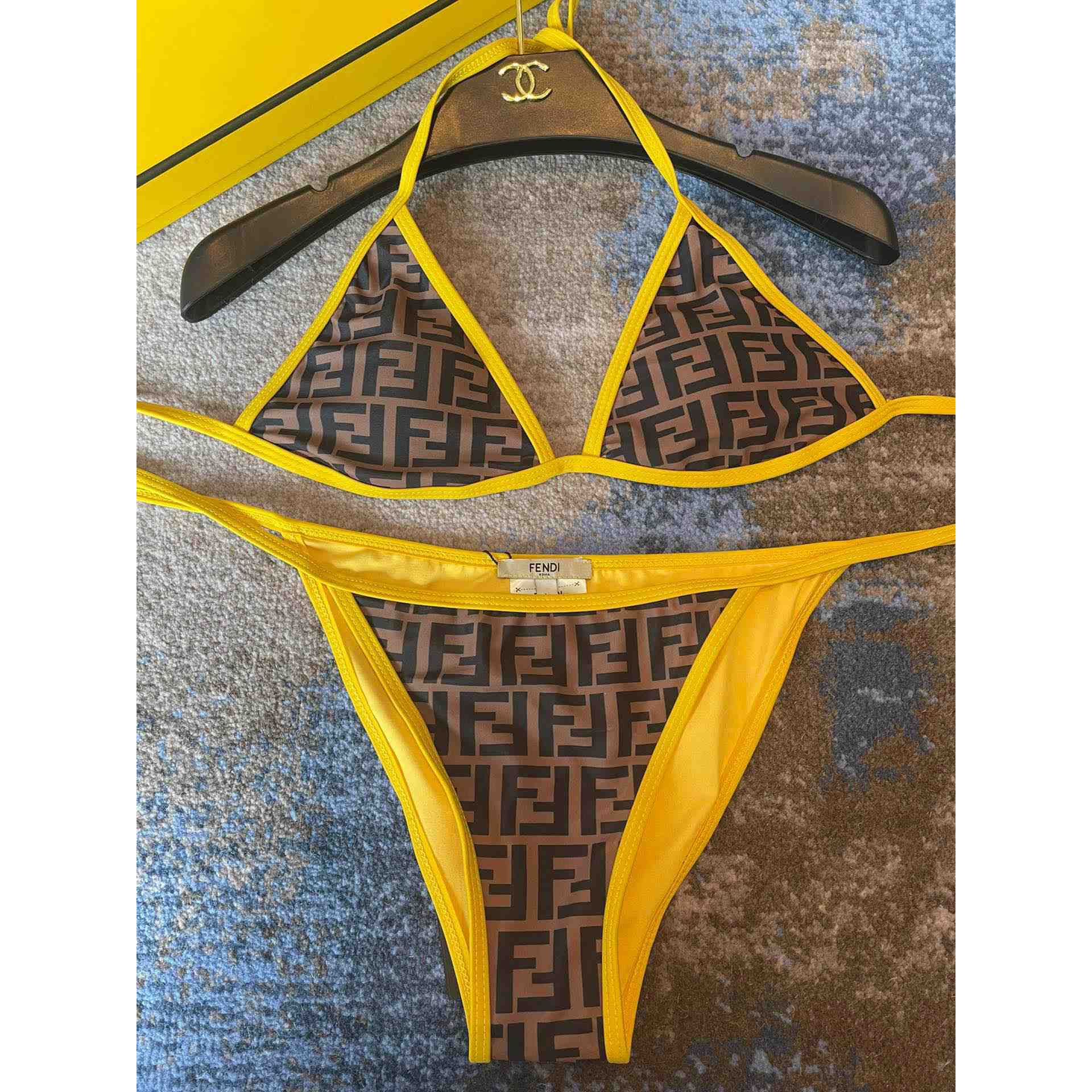 Fendi Two-Piece Swimsuit - DesignerGu