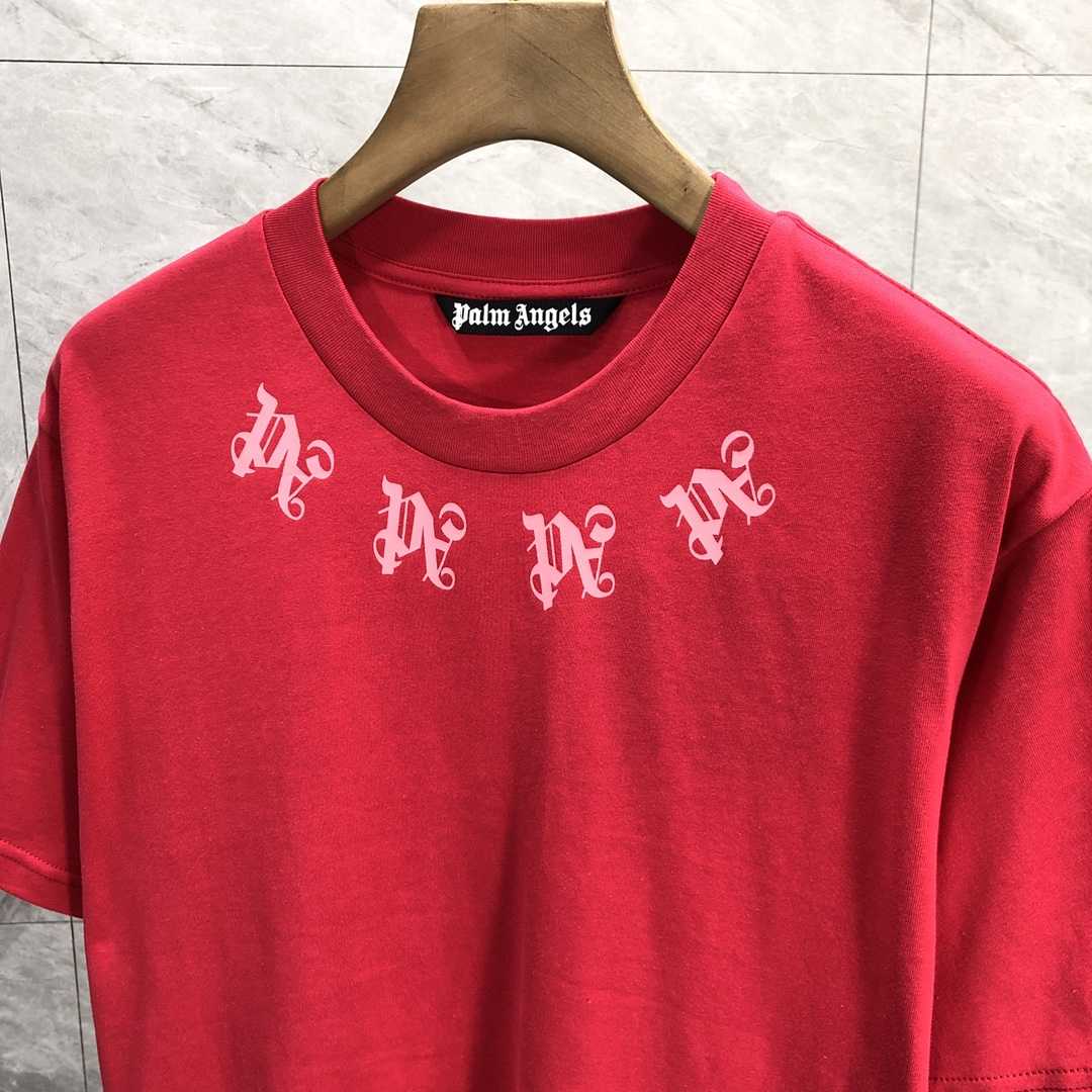 Palm Angels Statement Monogram T-Shirt  - DesignerGu