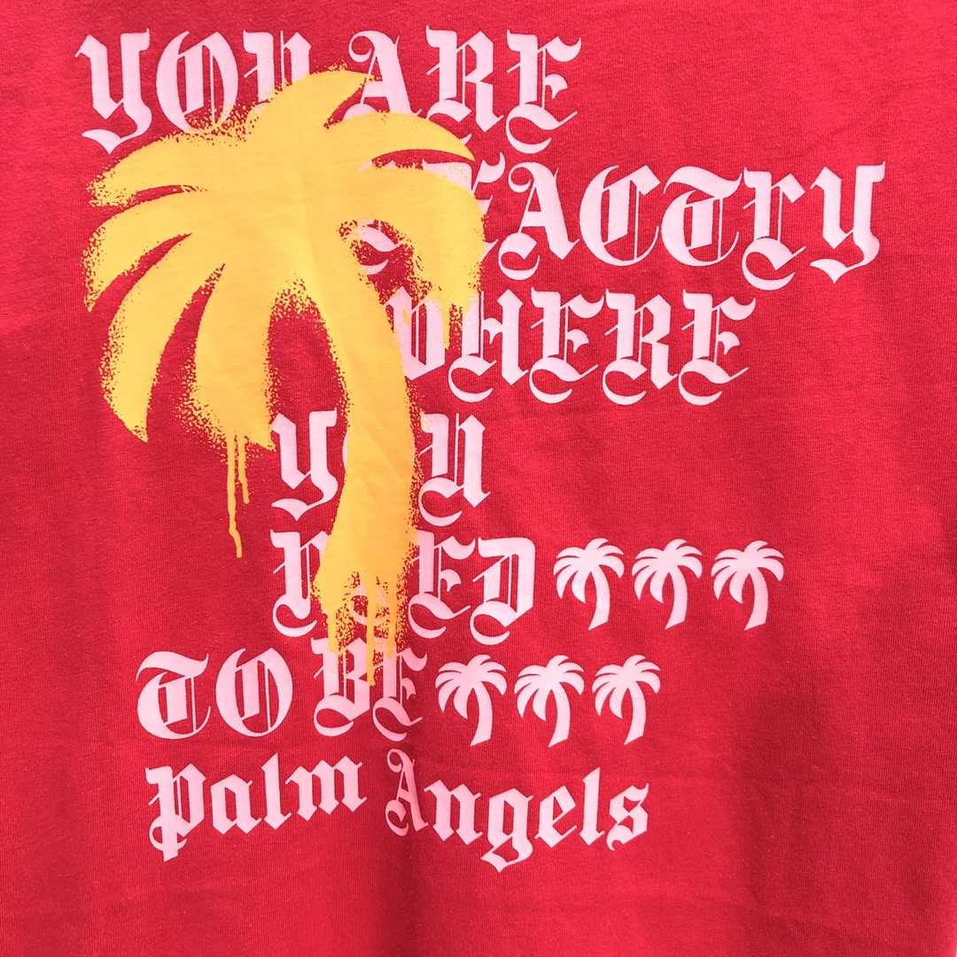 Palm Angels Statement Monogram T-Shirt  - DesignerGu