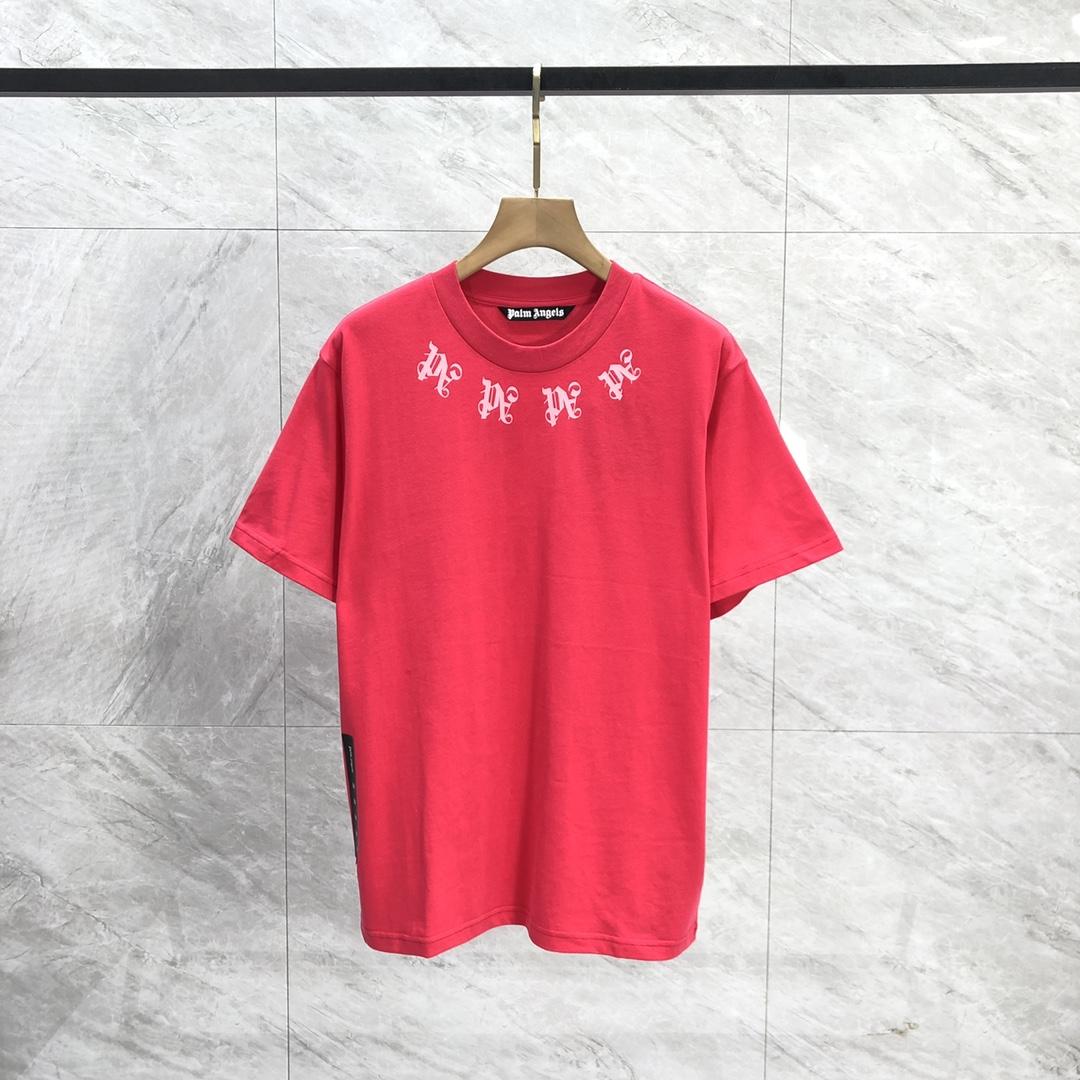 Palm Angels Statement Monogram T-Shirt  - DesignerGu