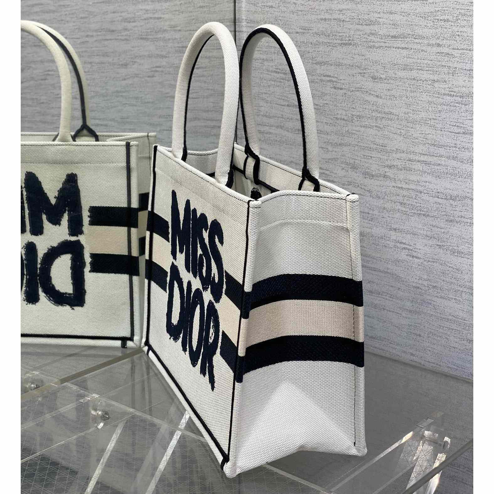 Dior Medium Dior Book Tote - DesignerGu