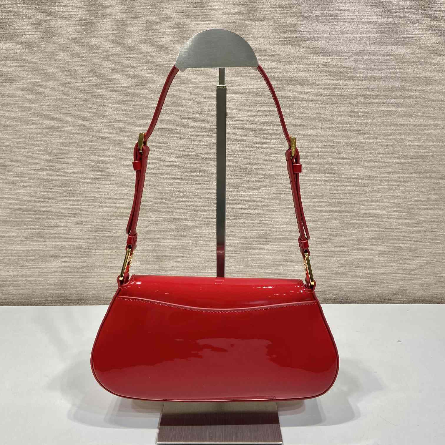 Prada Brushed Leather Shoulder Bag （24-11-4cm） - DesignerGu