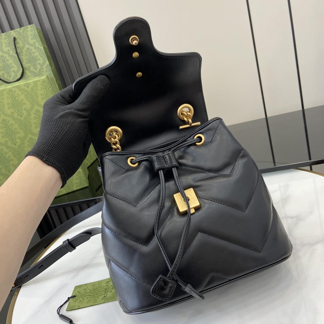 Gucci GG Marmont Mini Backpack - DesignerGu