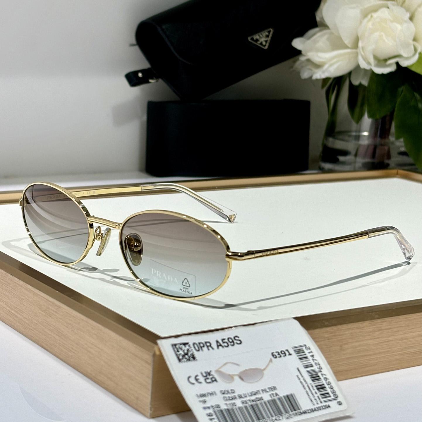 Prada SPR A59S Sunglasses   - DesignerGu