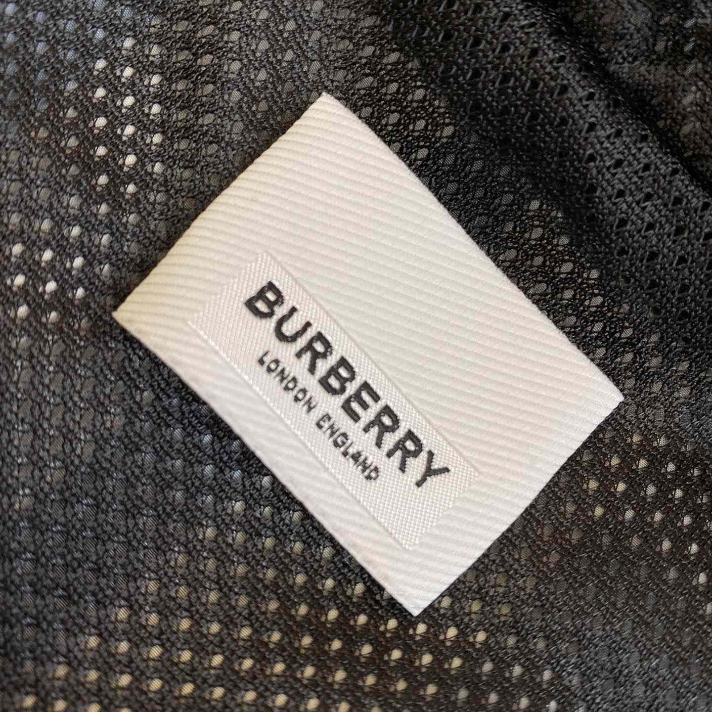 Burberry Sliced Check Nylon Hooded Jacket - DesignerGu