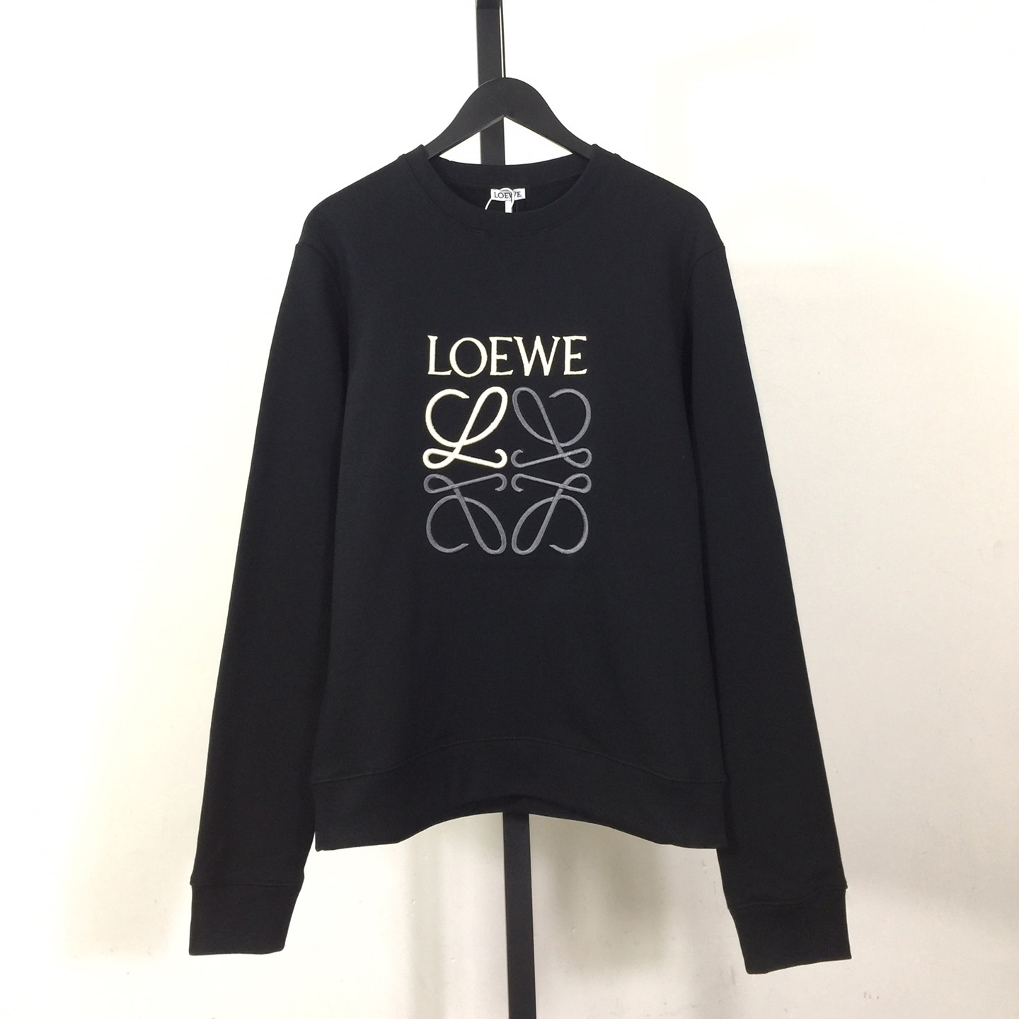 Loewe Anagram Regular Fit Sweatshirt In Cotton - DesignerGu