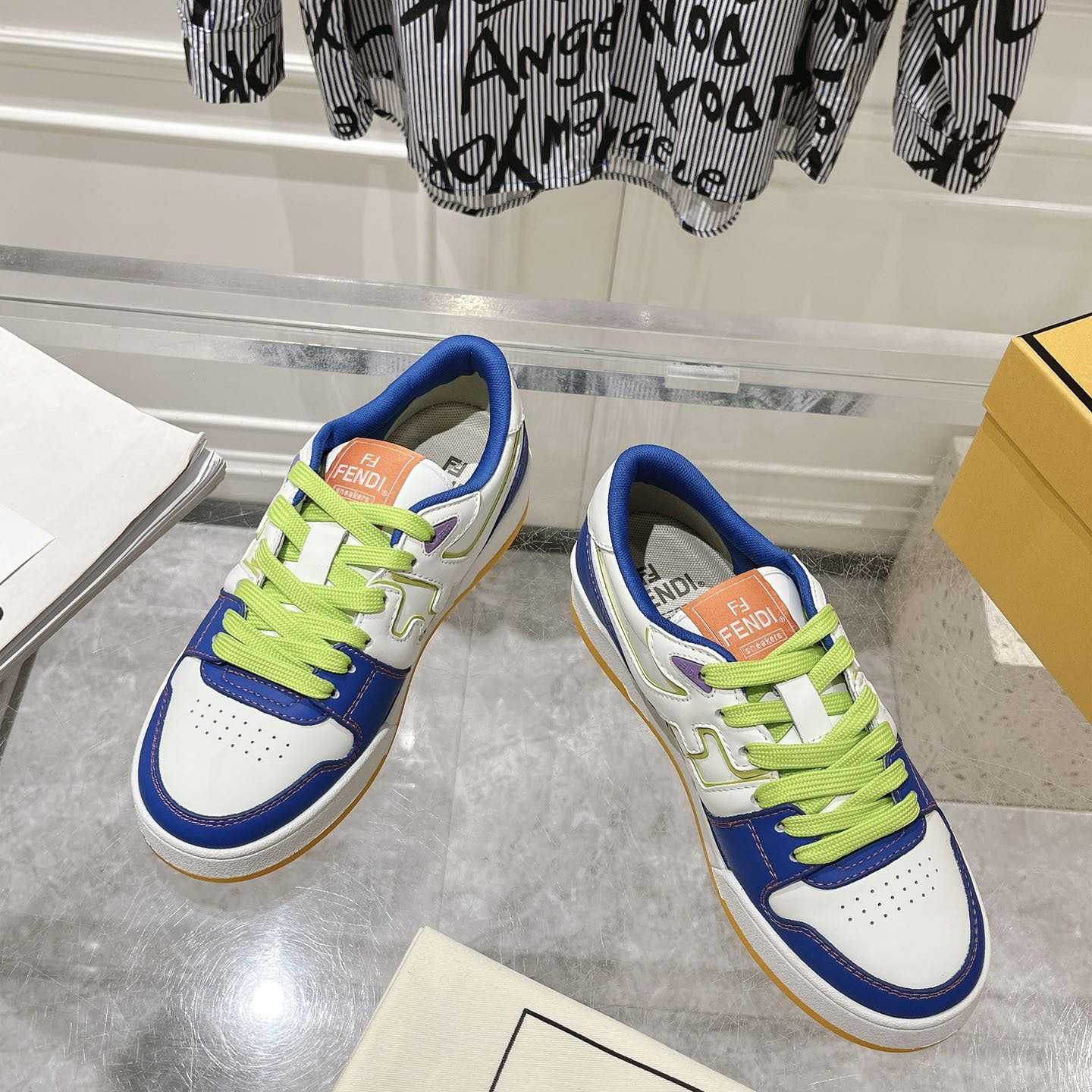 Fendi Match Sneakers - DesignerGu