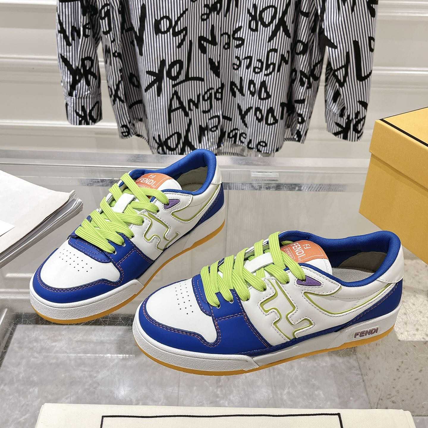 Fendi Match Sneakers - DesignerGu