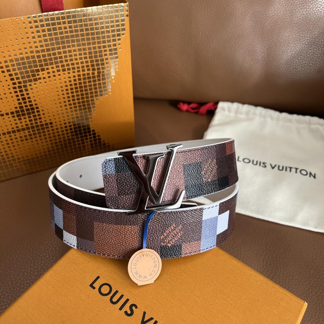 Louis Vuitton LV Initiales 40mm Reversible Belt - DesignerGu