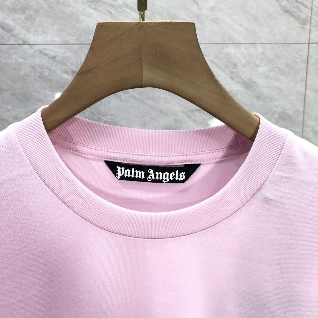 Palm Angels Neon Logo T-Shirt  - DesignerGu