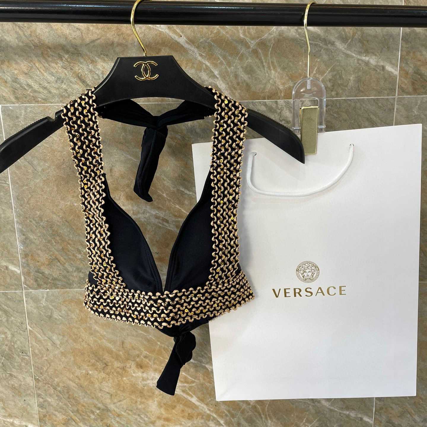 Versace Two-Piece Swimsuit - DesignerGu