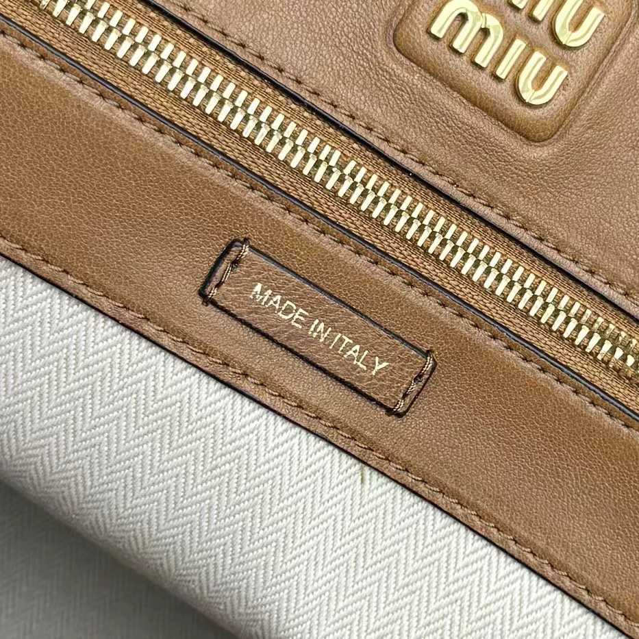 Miu Miu Aventure Nappa Leather Bag - DesignerGu