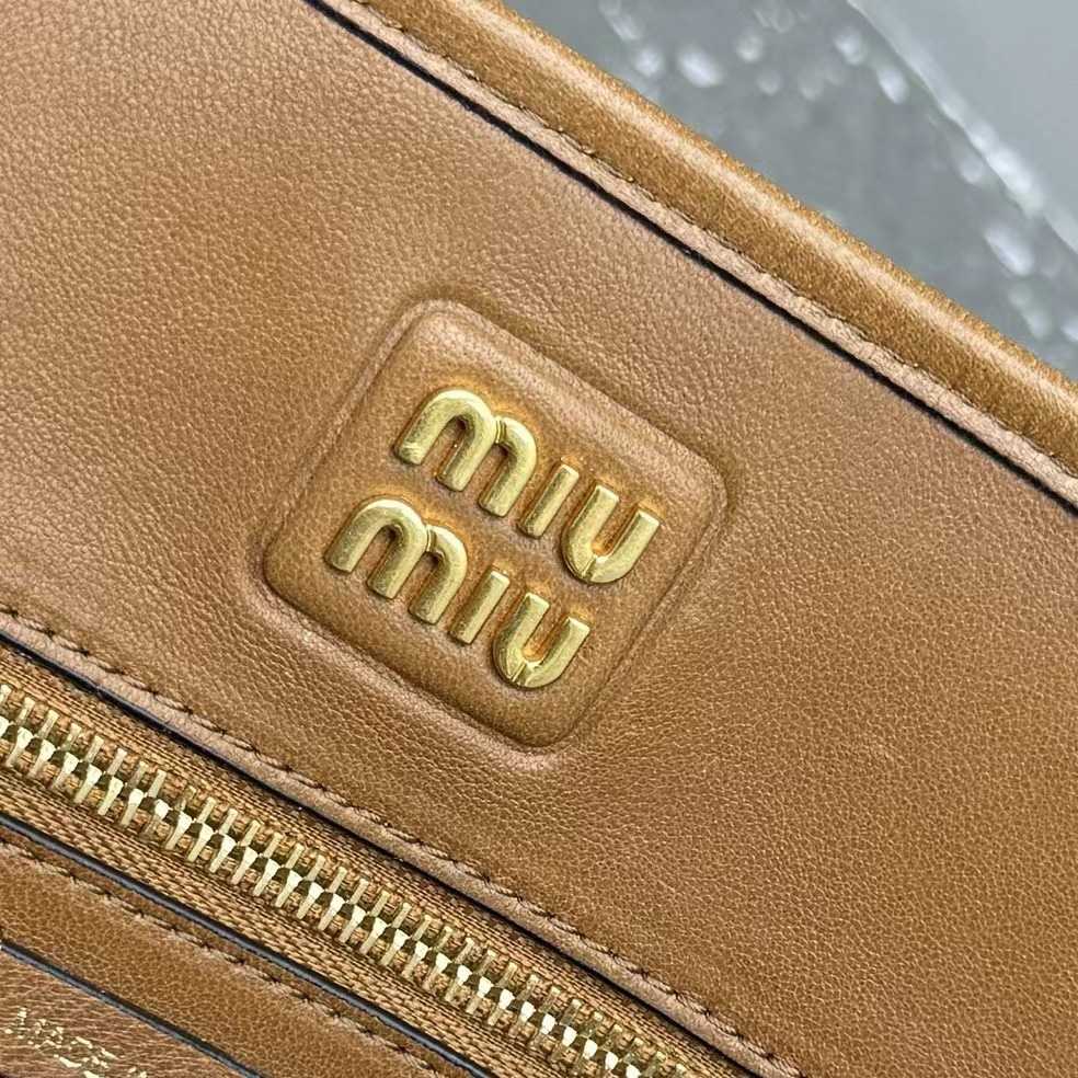 Miu Miu Aventure Nappa Leather Bag - DesignerGu