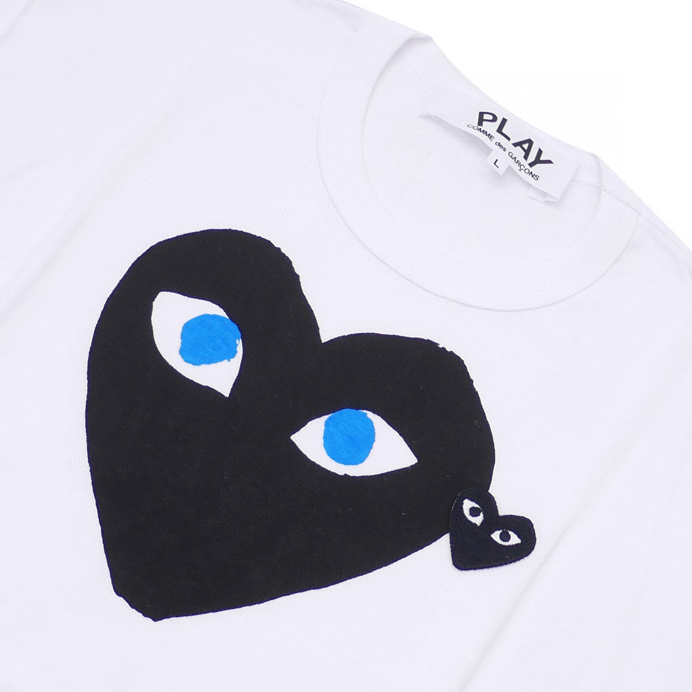 Play Comme Des Garcons Heart Logo T-shirt - DesignerGu