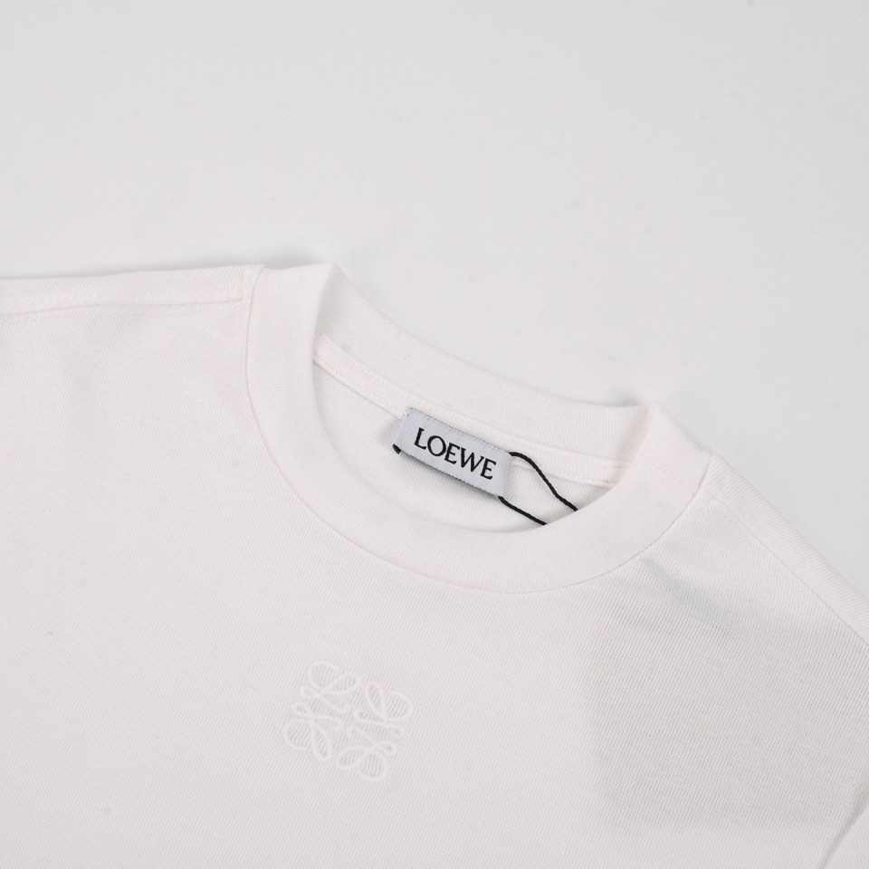 Loewe Loose fit Long Sleeve T-shirt In Cotton - DesignerGu