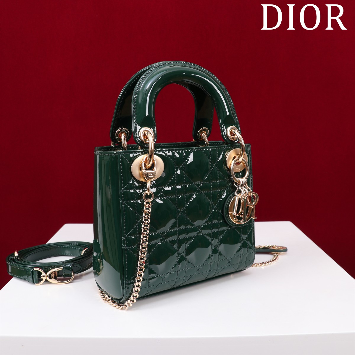 Dior  Lady Dior Bag   17*15*7cm - DesignerGu