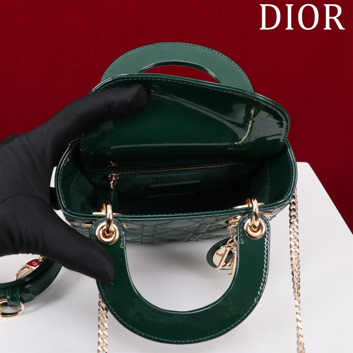 Dior  Lady Dior Bag   17*15*7cm - DesignerGu