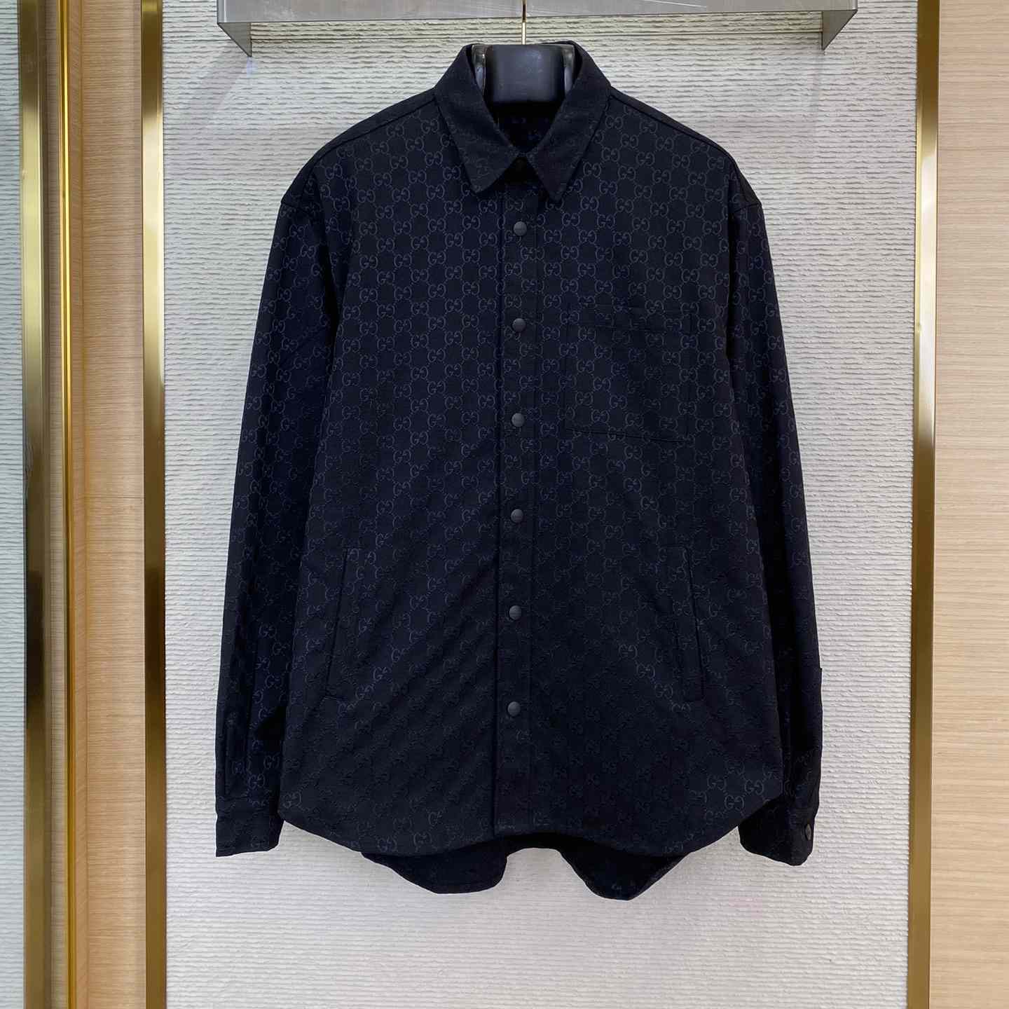 Gucci GG Canvas Shirt - DesignerGu