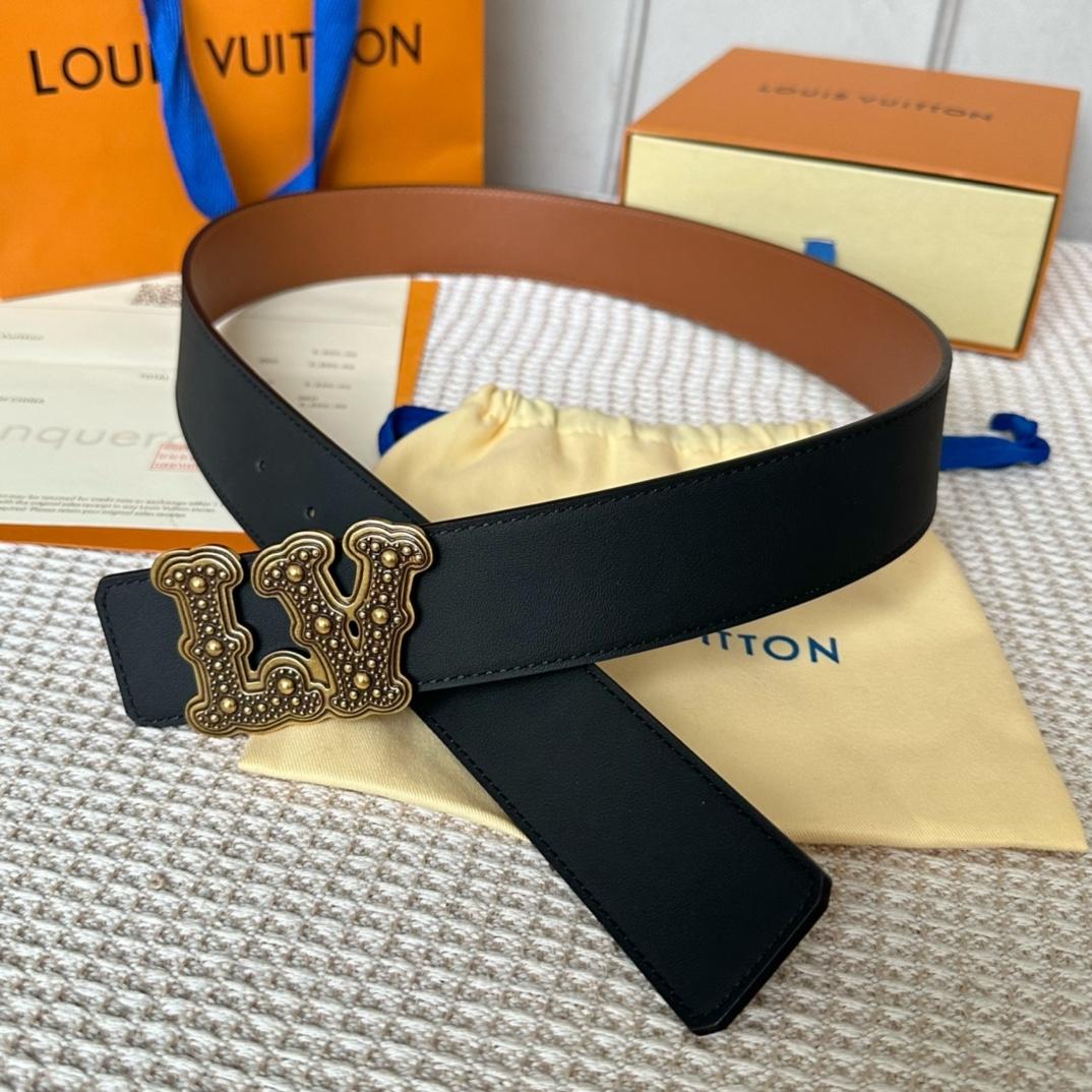 Louis Vuitto Reversible Belt - DesignerGu