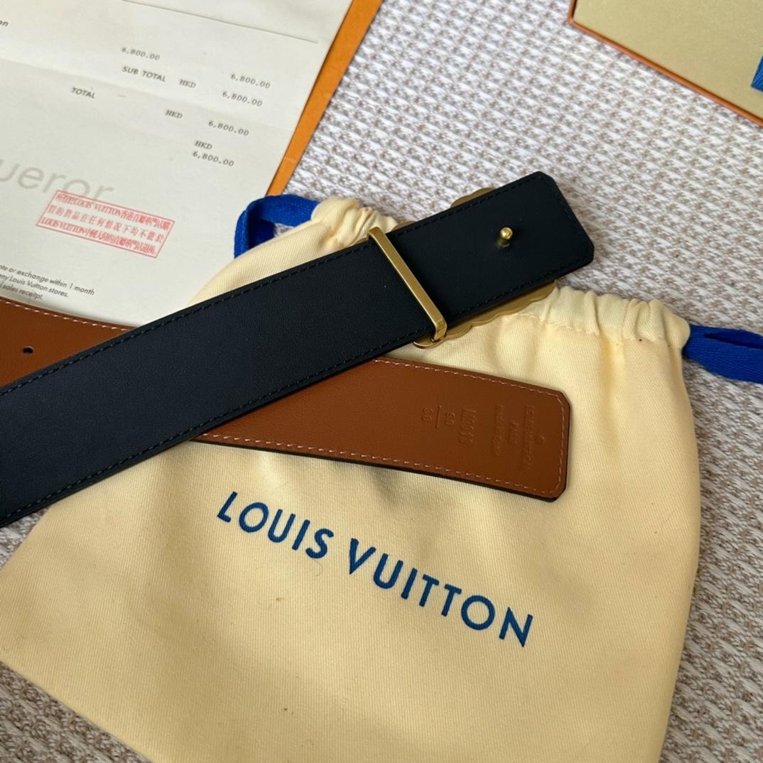 Louis Vuitto Reversible Belt - DesignerGu