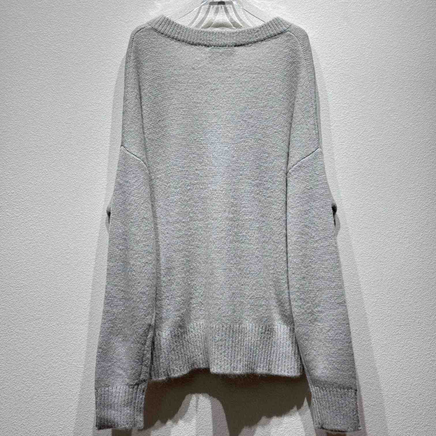 Ami Off-white Ami De Coeur Cardigan - DesignerGu