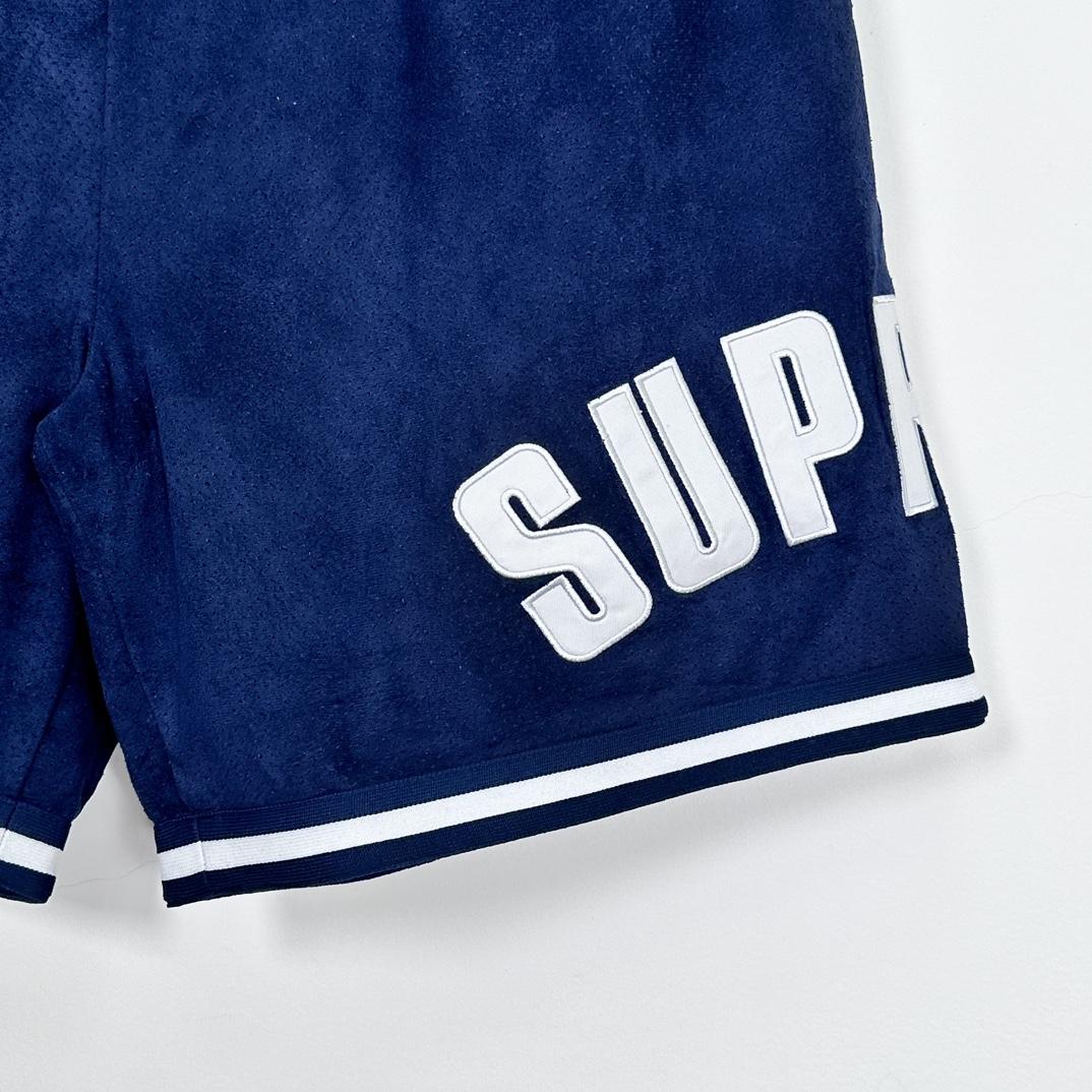 Supreme Ultra Suede Mesh Shorts - DesignerGu