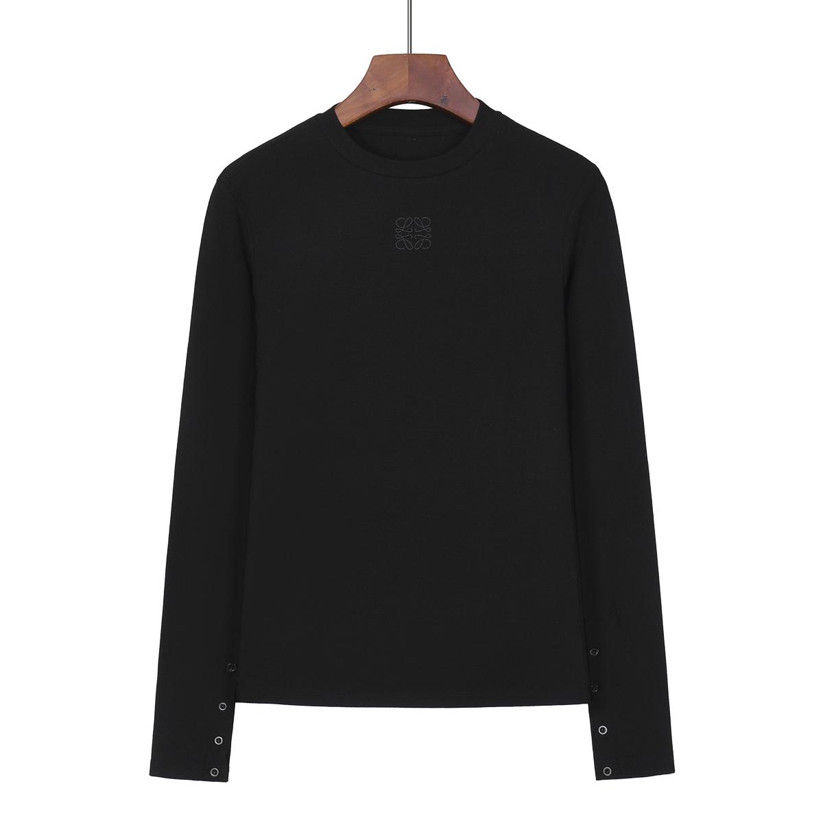 Loewe Loose fit Long Sleeve T-shirt In Cotton - DesignerGu