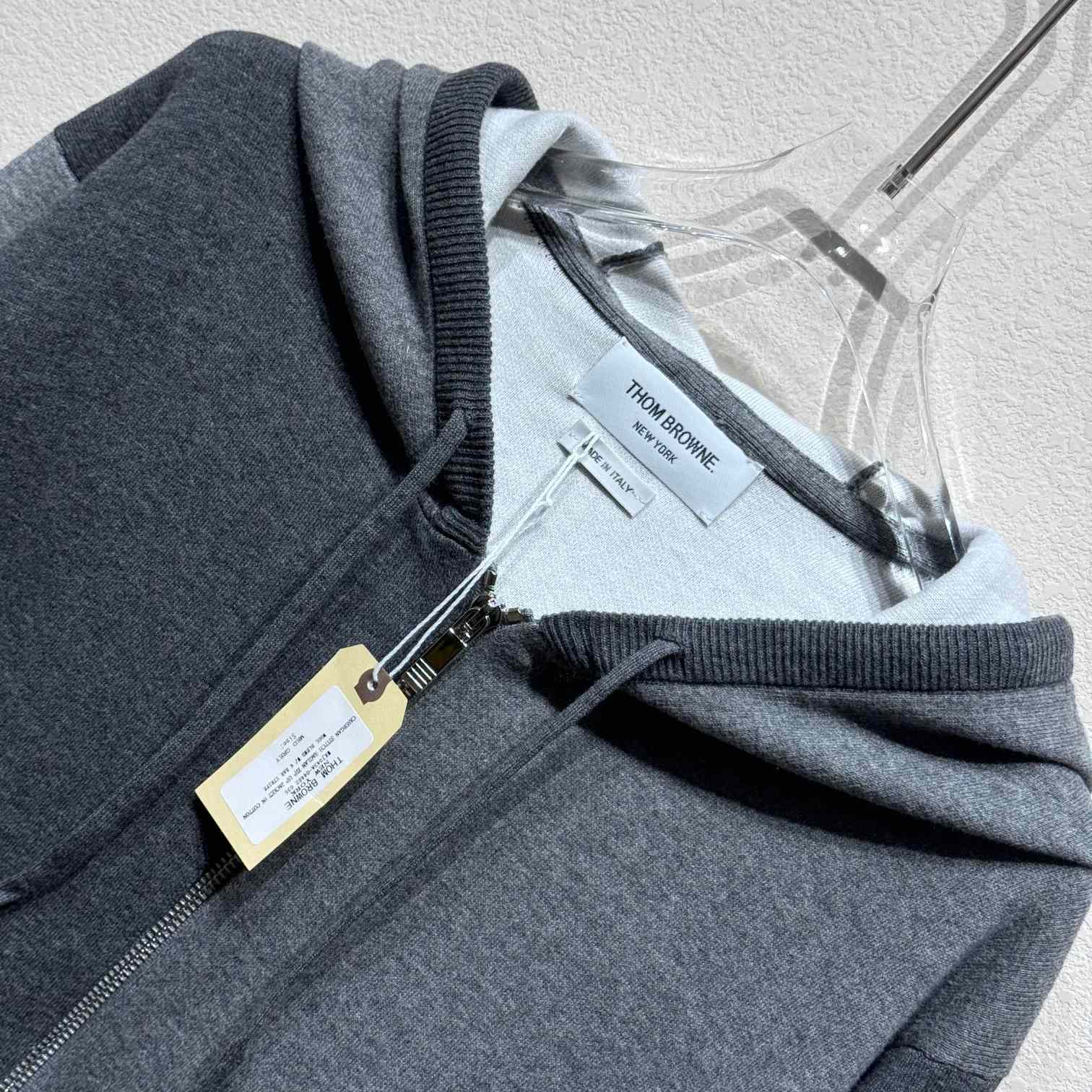 Thom Browne 4-Bar Hooded Sweatshirt - DesignerGu