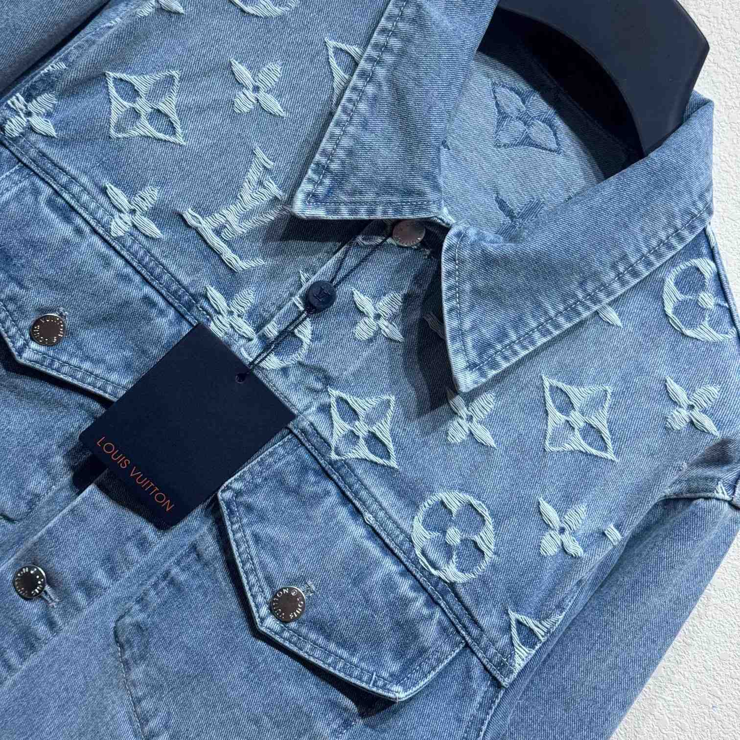 Louis Vuitton Monogram Denim Jacket - DesignerGu