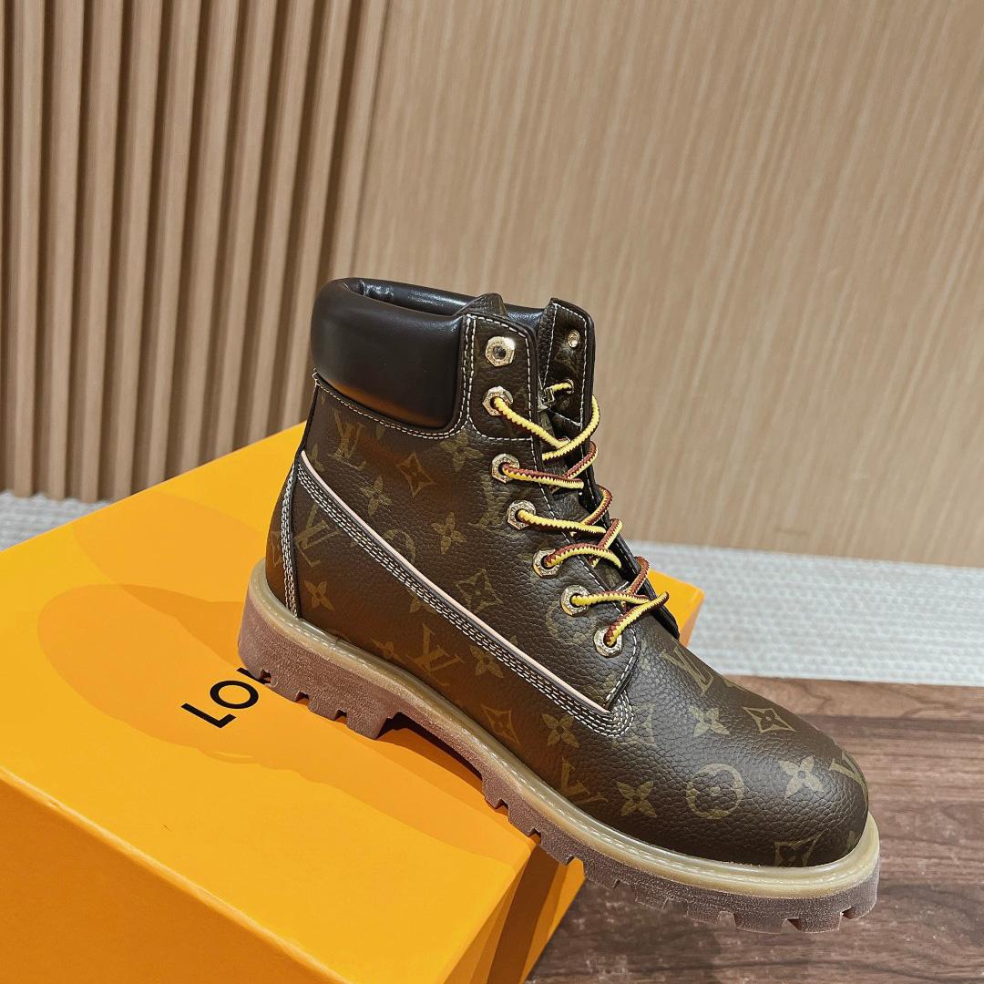 Louis Vuitton x Timberland Ankle Boot - DesignerGu