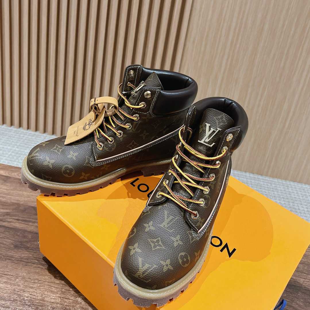 Louis Vuitton x Timberland Ankle Boot - DesignerGu