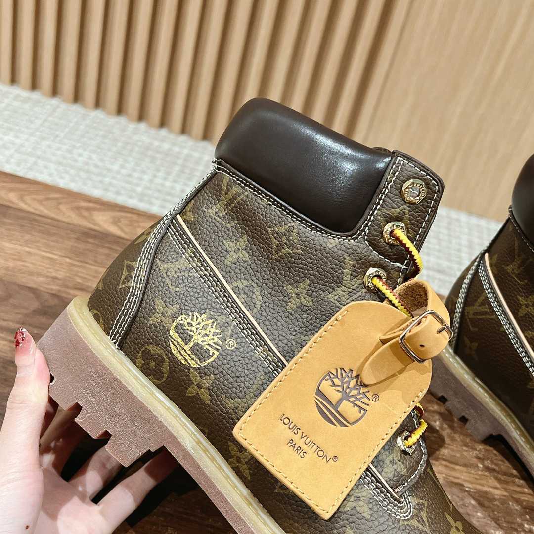 Louis Vuitton x Timberland Ankle Boot - DesignerGu