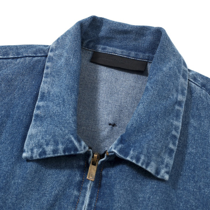 Fear Of God Essentials Denim Overshirt - DesignerGu