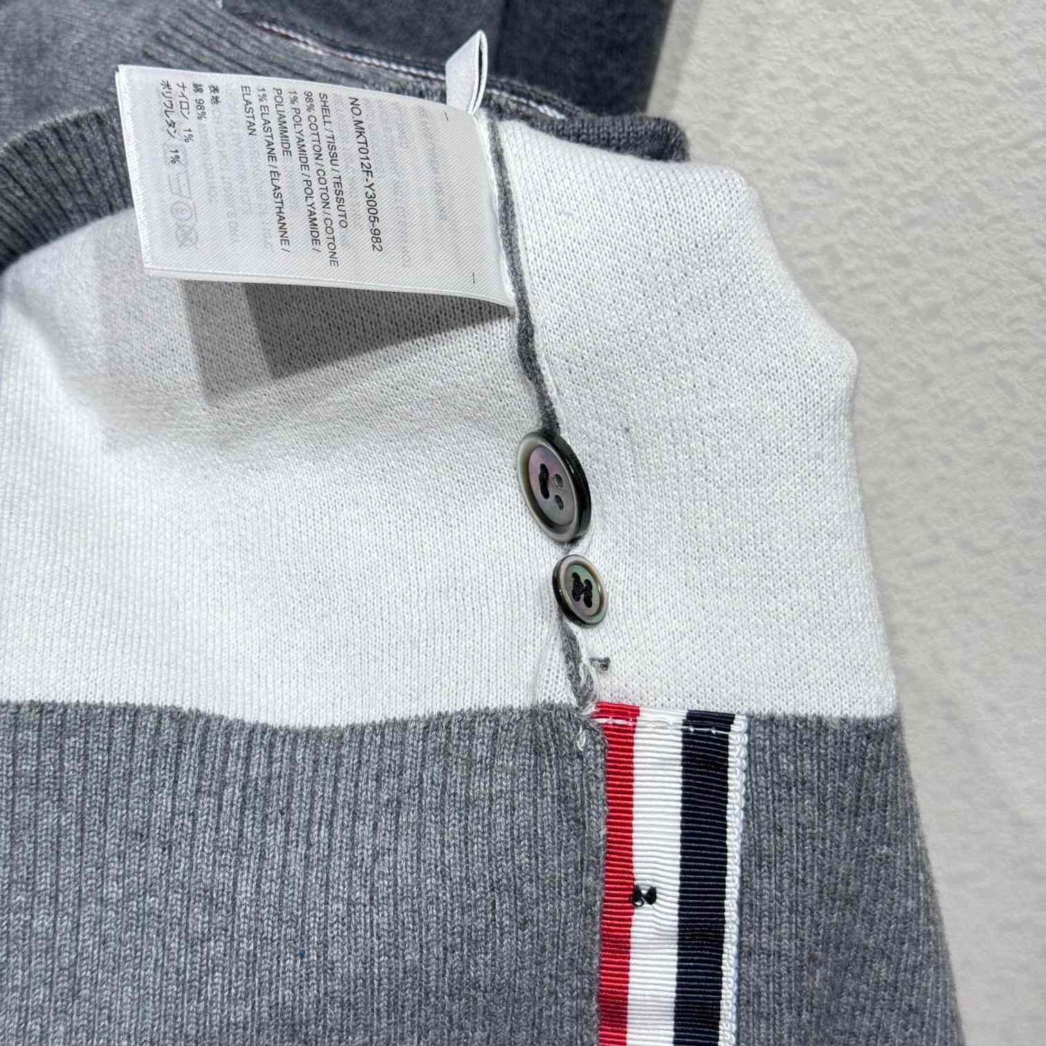 Thom Browne 4-Bar Oversize Wool Cardigan - DesignerGu