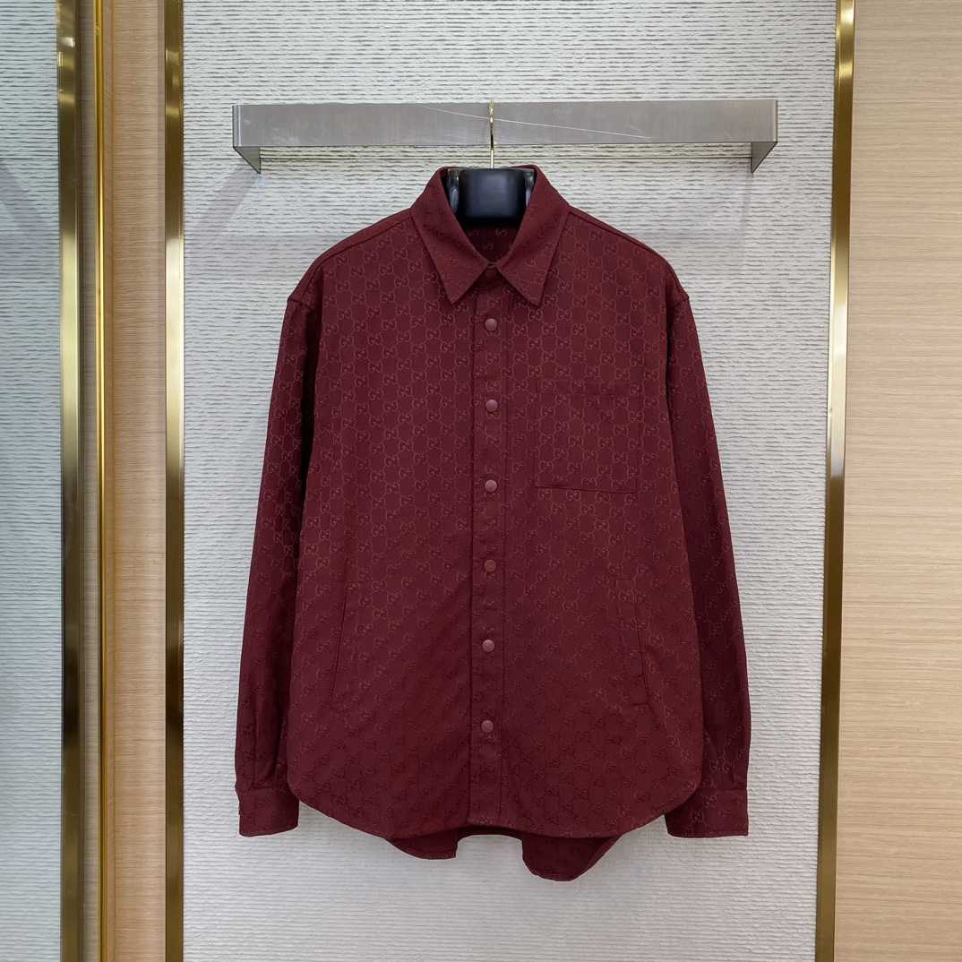 Gucci GG Canvas Shirt - DesignerGu