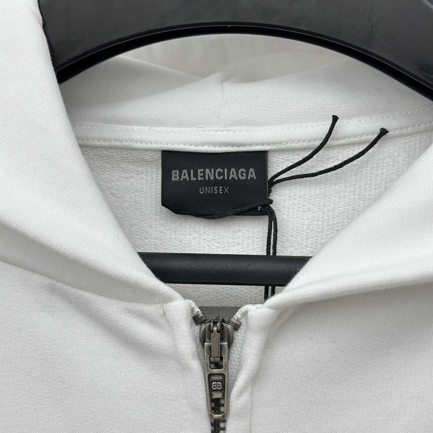 Balenciaga Soccer Zip-up Hoodie - DesignerGu