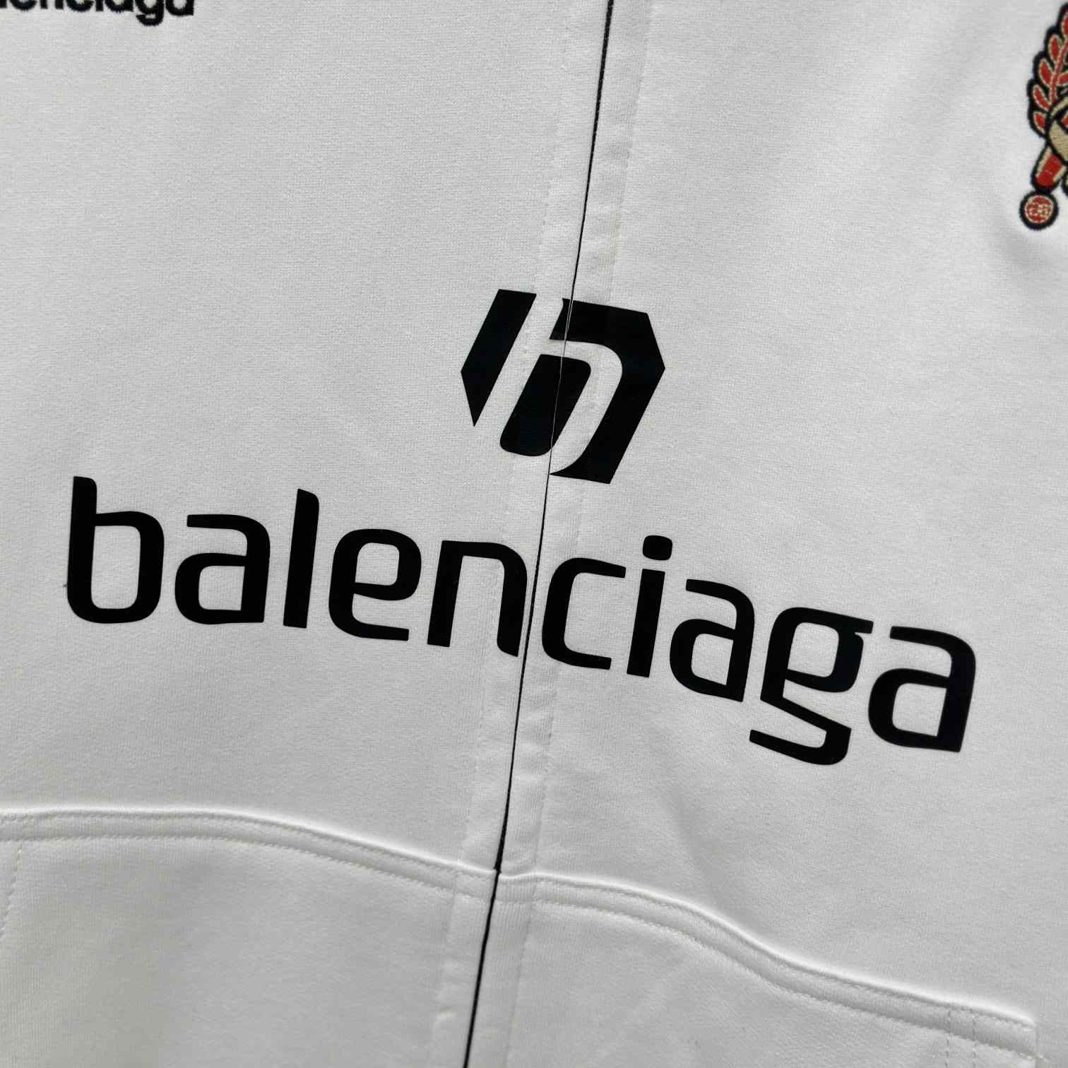 Balenciaga Soccer Zip-up Hoodie - DesignerGu