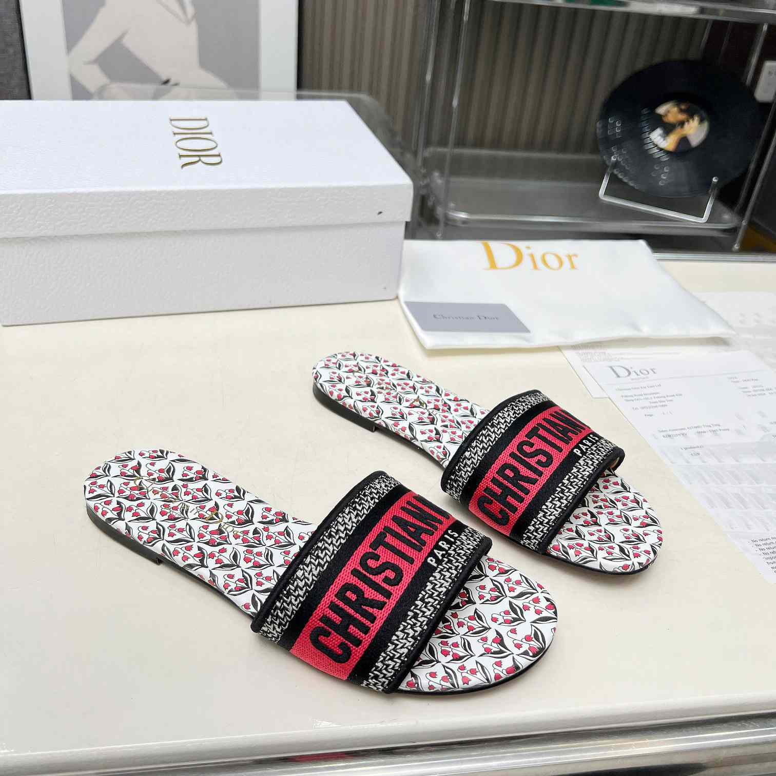 Dior Dioramour Dway Slide - DesignerGu