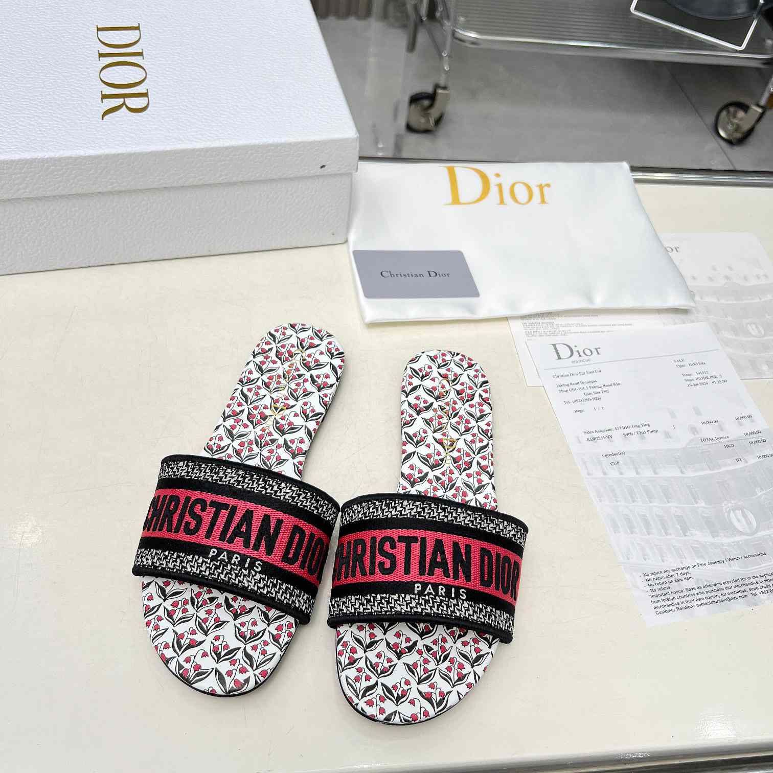 Dior Dioramour Dway Slide - DesignerGu