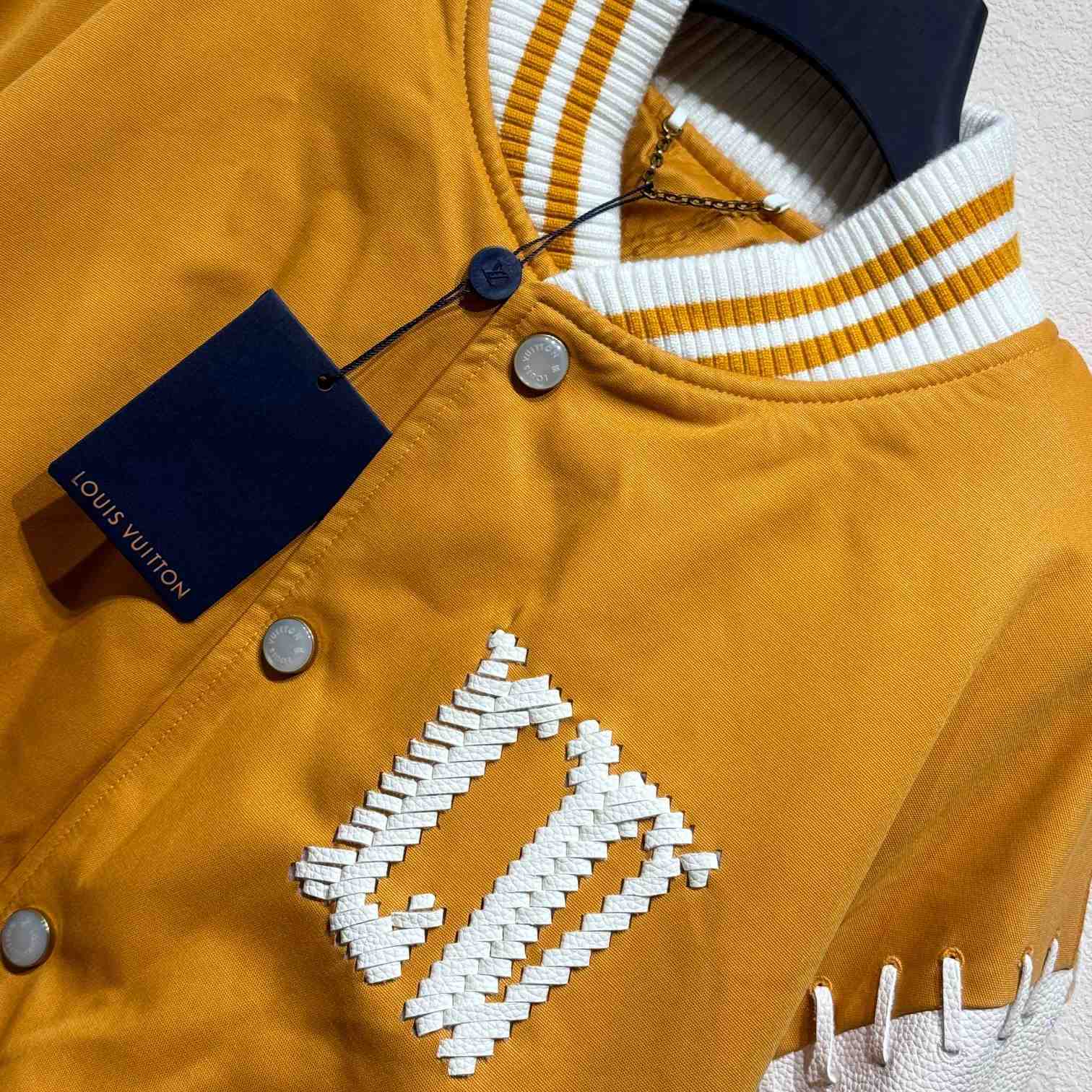 Louis Vuitton Embroidered Varsity Blouson   1AFXDH - DesignerGu