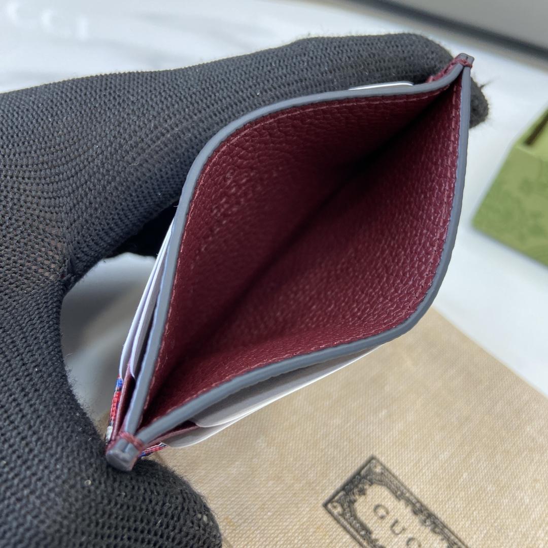 Gucci Card Case With GG Shadow - DesignerGu