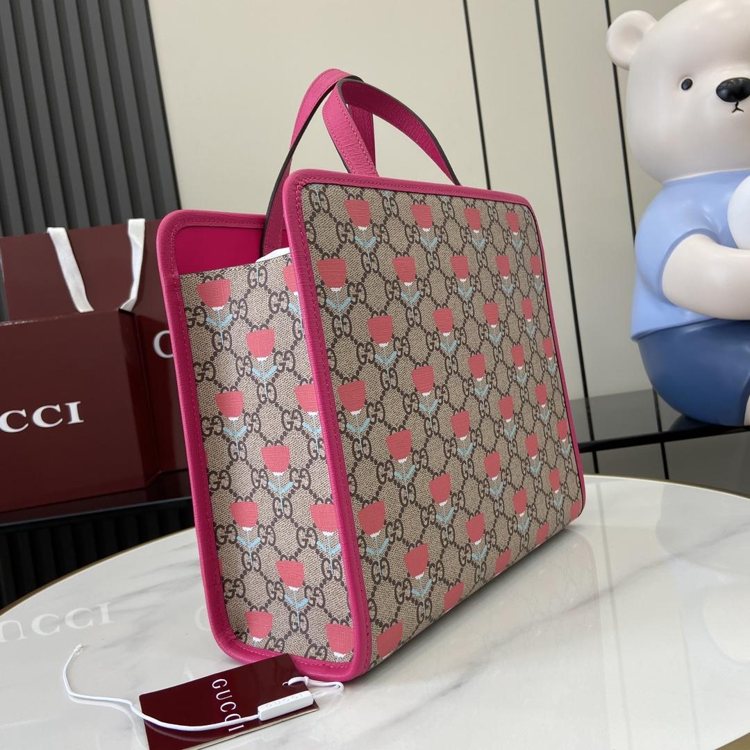 Gucci Children's Flower print Tote Bag - DesignerGu