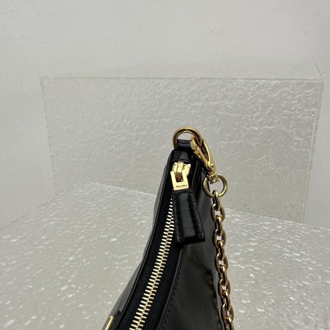 Prada Re-Edition 2005 Naplak Patent Leather Bag - DesignerGu